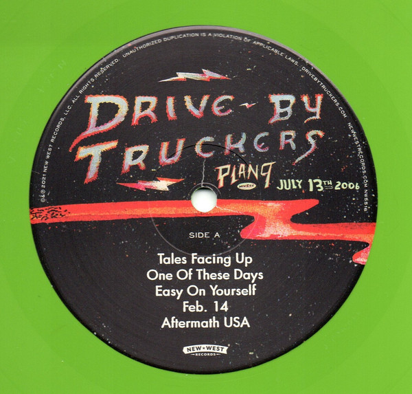 Drive-By Truckers - Plan 9 Records July 13, 2006 - Used Vinyl Record image 5