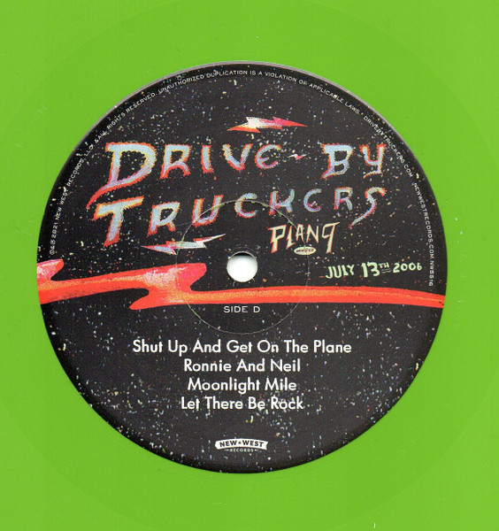 Drive-By Truckers - Plan 9 Records July 13, 2006 - Used Vinyl Record image 8
