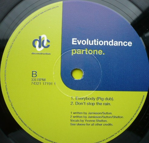 Evolution - dance Partone - Used Vinyl Record 12" image 4