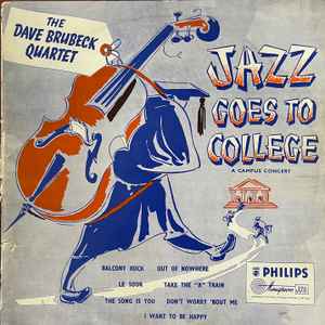 Dave Brubeck Quartet - Jazz Goes To College - Used Vinyl Record image 1