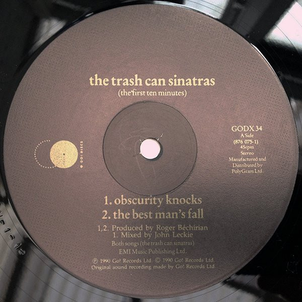Trash Can Sinatras - Obscurity Knocks E.P. - Used Vinyl Record 12" image 2
