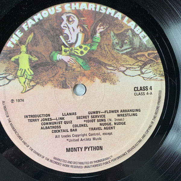 Monty Python - Live At Drury Lane - Used Vinyl Record image 4