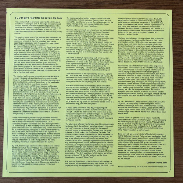 SJOB Movement - A Move In The Right Direction - Vinyl Record image 5