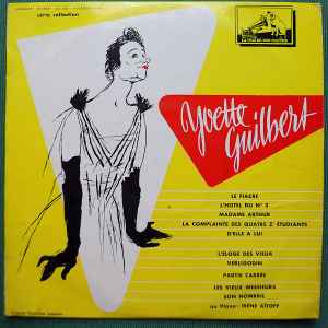 Yvette Guilbert - Used Vinyl Record image 1