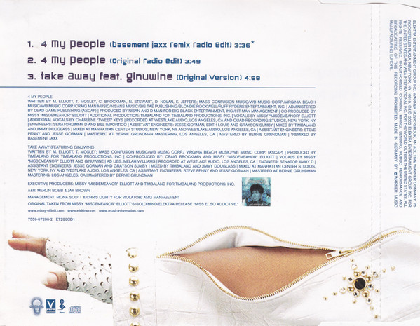 Missy Elliott - 4 My People - Used CD image 2