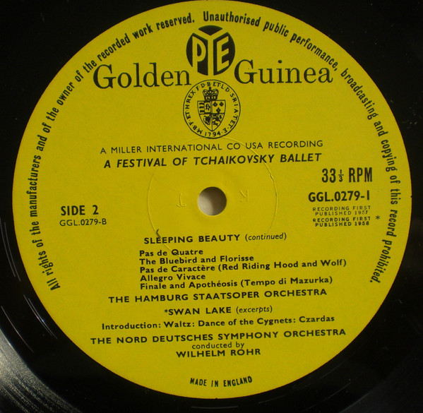 Pyotr Ilyich Tchaiko - A Festival Of Tchaikovsky Ballet - Used Vinyl image 6