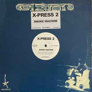 X-Press 2 - Smoke Machine - Used Vinyl Record 12" image 1