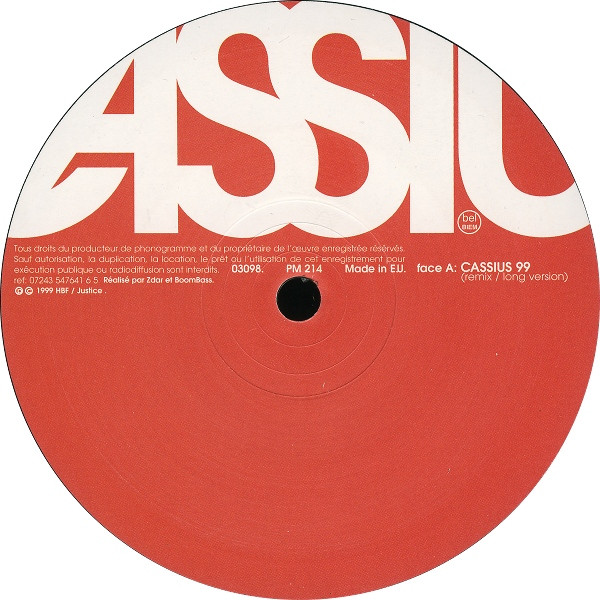Cassius - 1999 - Vinyl Record 12" image 3
