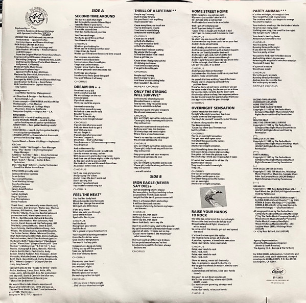 King Kobra - Thrill Of A Lifetime - Used Vinyl Record image 5