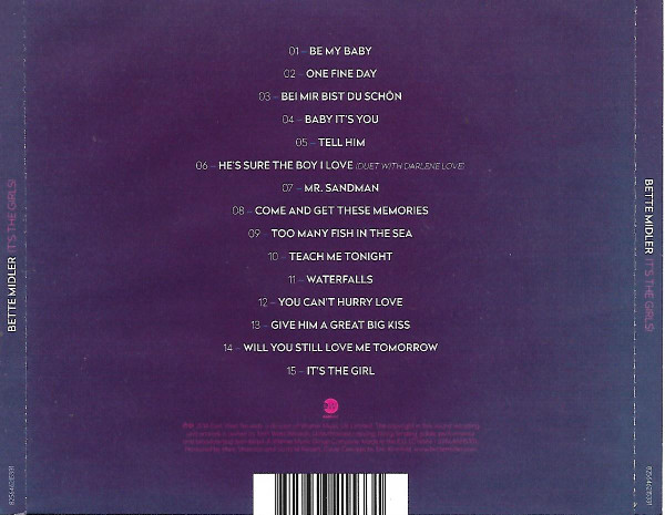 Bette Midler - It's The Girls! - Used CD image 2