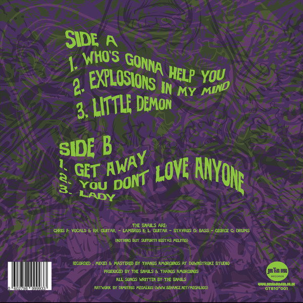 Snails - Little Demon - Vinyl Record 12" image 2