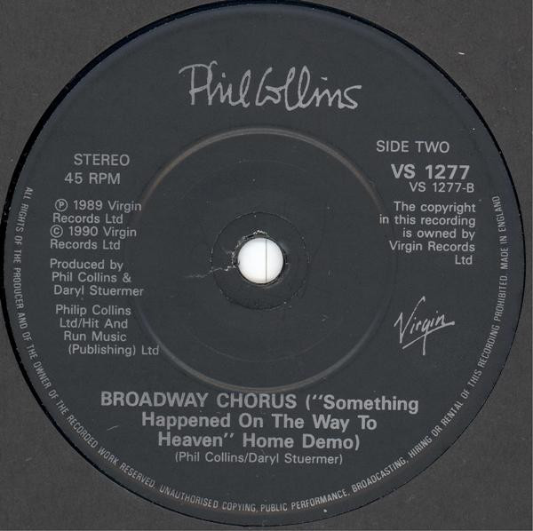 Phil Collins - That's Just The Way It Is - Used Vinyl Record 7" image 4