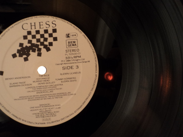 Benny Andersson - Chess - Used Vinyl Record image 34