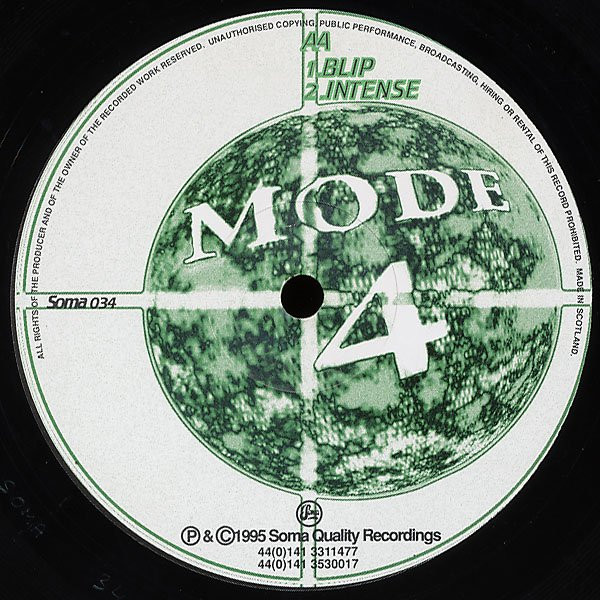 Mode 4 - Tremble - Used Vinyl Record 12" image 2