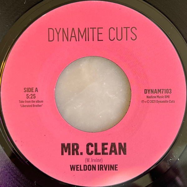 Weldon Irvine - Mr. Clean - Vinyl Record 7" image 3