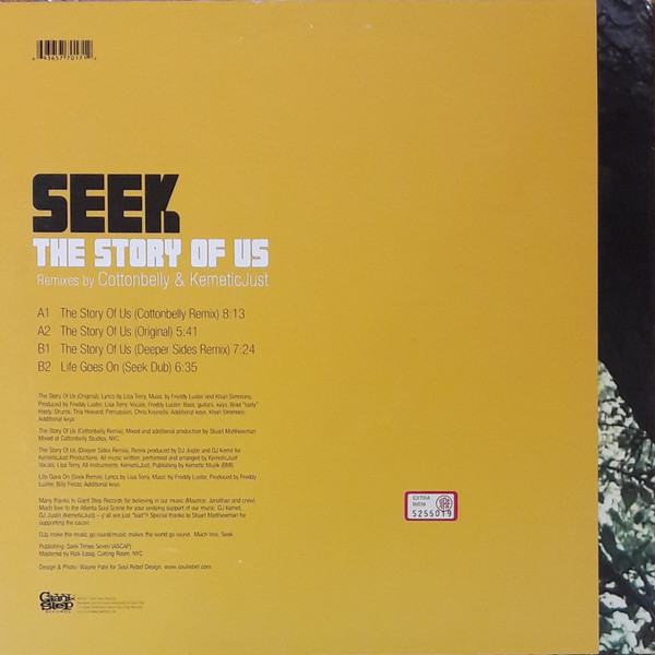 Seek - Story Of Us - Vinyl Record 12" image 2
