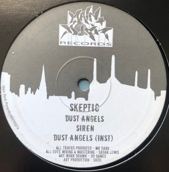 Mr Dark - 40 Bricks / Dust Angels - Used Vinyl Record 12" image 3