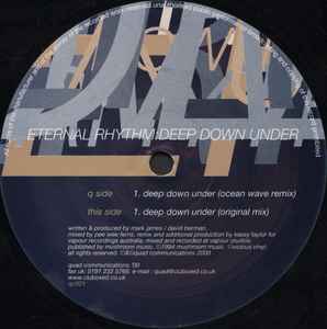 Eternal Rhythm - Deep Down Under - Used Vinyl Record 12" image 1