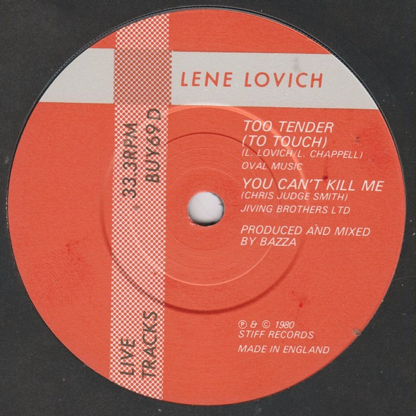 Lene Lovich - What Will I Do Without You - Used Vinyl Record 7" image 8