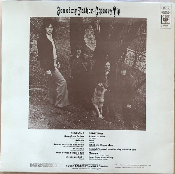 Chicory Tip - Son Of My Father - Used Vinyl Record image 2