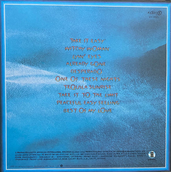 Eagles - ir Greatest Hits (1971-1975) - Used Vinyl Record image 2
