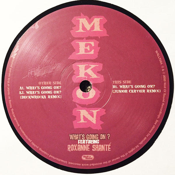 Mekon - What's Going On? - Used Vinyl Record 12" image 4