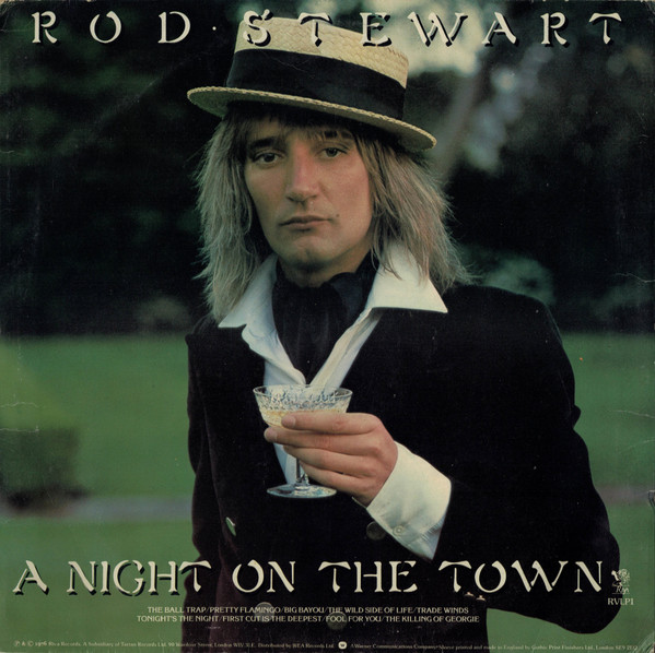 Rod Stewart - A Night On The Town - Used Vinyl Record image 2