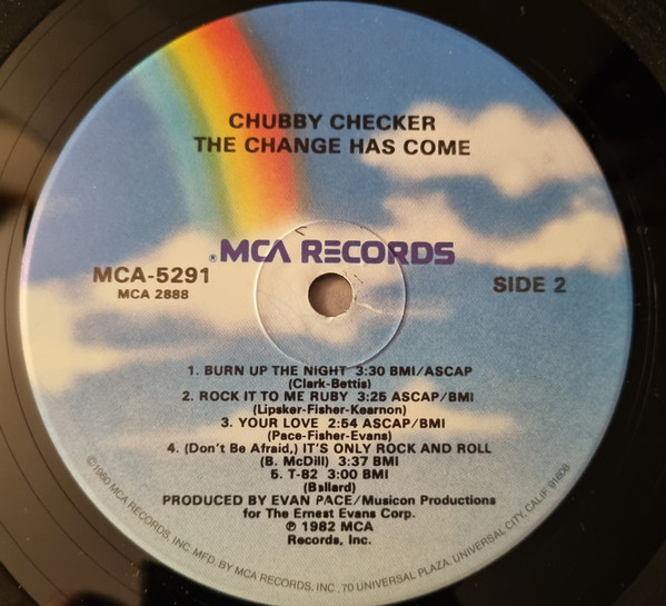 Chubby Checker - Change Has Come - Used Vinyl Record image 4