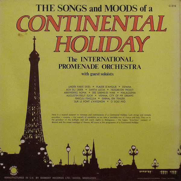 International Promen - Songs And Moods Of A Continental Holiday - Use image 2
