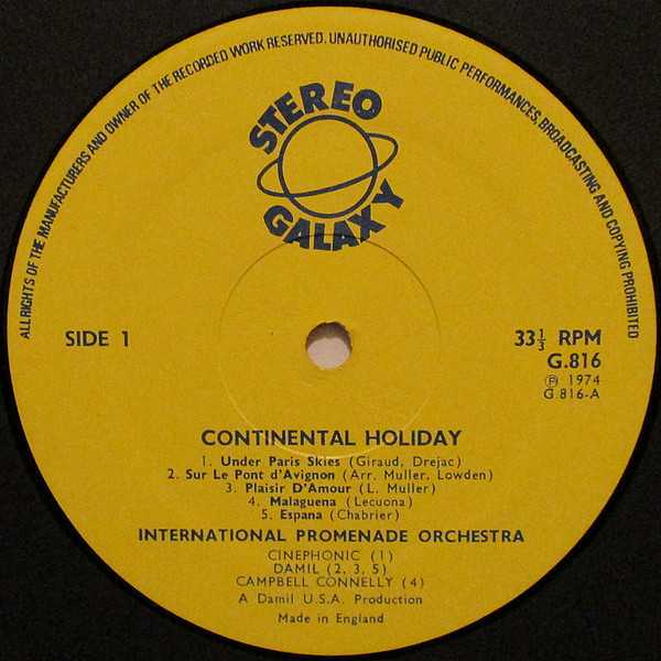 International Promen - Songs And Moods Of A Continental Holiday - Use image 3
