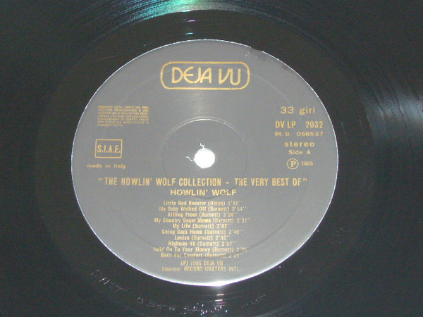 Howlin' Wolf - Collection -  20 Blues Greats - Used Vinyl Record image 4