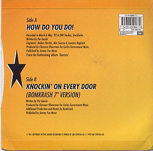 Roxette - How Do You Do! - Used Vinyl Record 7" image 2