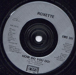 Roxette - How Do You Do! - Used Vinyl Record 7" image 3