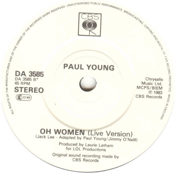 Paul Young - Love Of The Common People - Used Vinyl Record 7" image 7