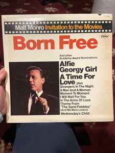 Matt Monro - Born Free (Invitation To The Movies) - Used Vinyl Record image 1