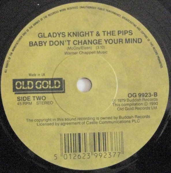 Gladys Knight And Th - Best Thing That Ever Happened / Baby Don't Cha image 2