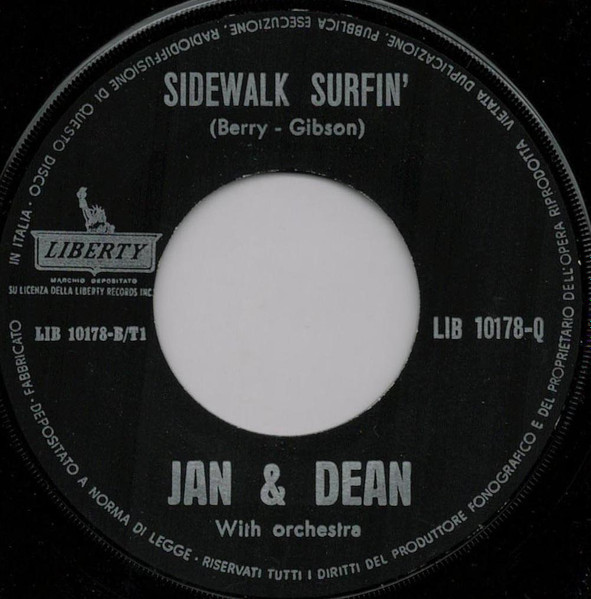 Jan & Dean - Ride The Wild Surf - Used Vinyl Record 7" image 4