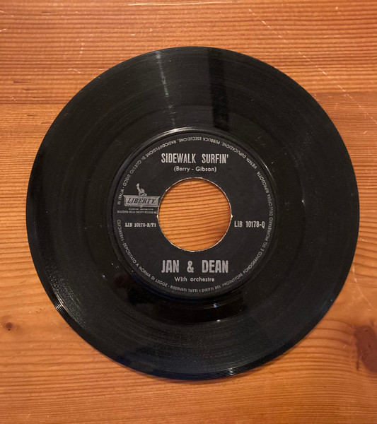 Jan & Dean - Ride The Wild Surf - Used Vinyl Record 7" image 6