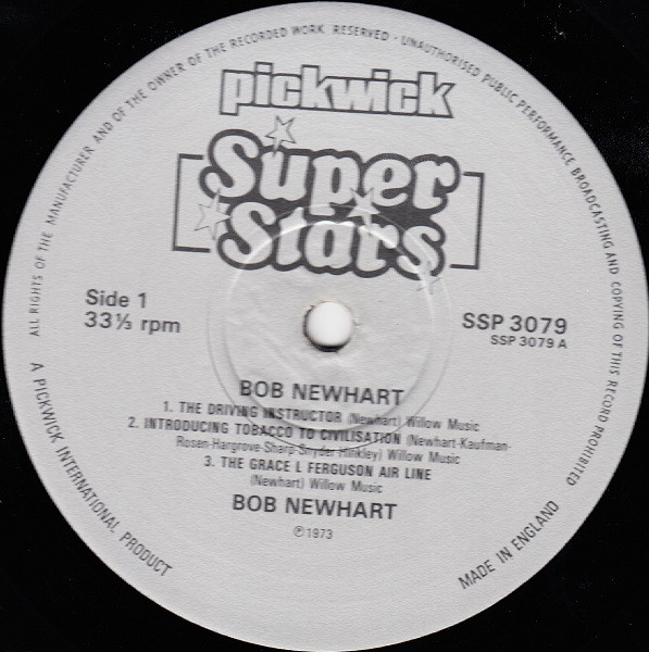 Bob Newhart - Used Vinyl Record image 3