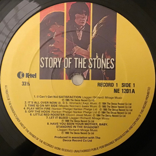 Rolling Stones - Story Of The Stones - Used Vinyl Record image 4