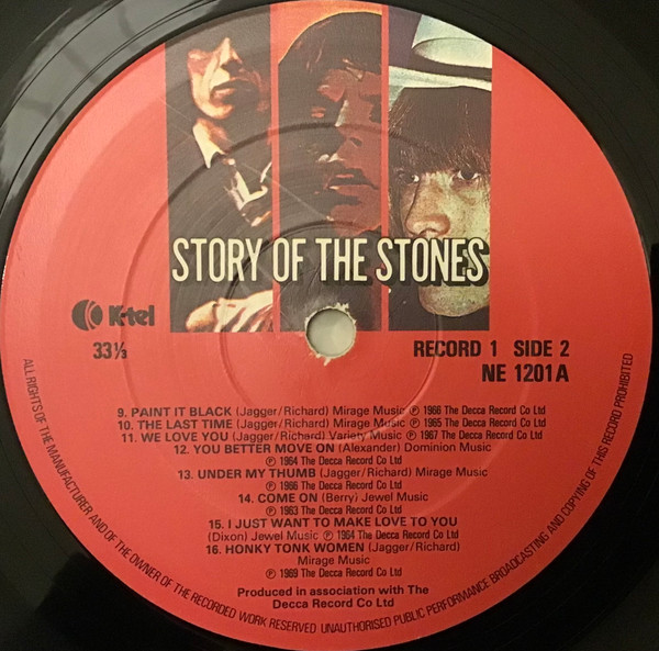Rolling Stones - Story Of The Stones - Used Vinyl Record image 5
