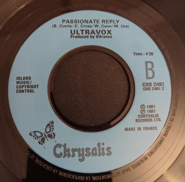 Ultravox - Vienna - Used Vinyl Record 7" image 4