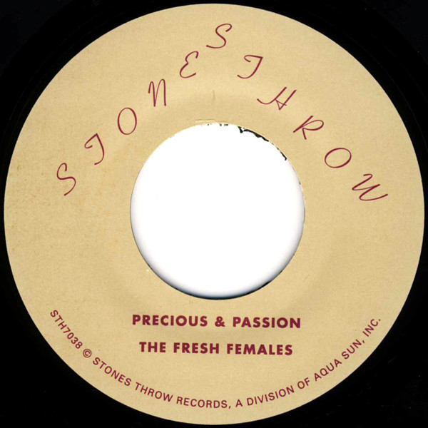 Precious & Passion - Fresh Females - Vinyl Record 7" image 3
