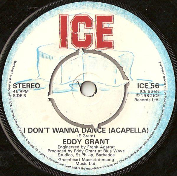 Eddy Grant - I Don't Wanna Dance - Used Vinyl Record 7" image 4