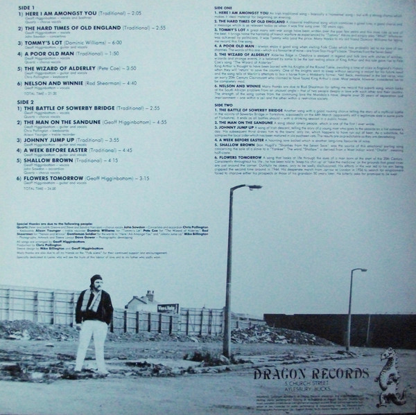 Geoff Higginbottom - Flowers Tomorrow - Used Vinyl Record image 2