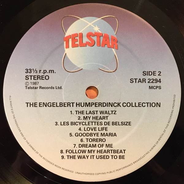 Engelbert Humperdinc - Collection - Used Vinyl Record image 4