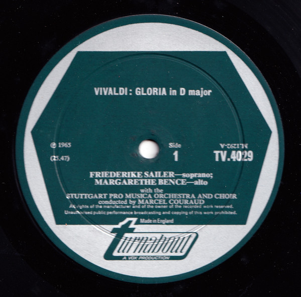Antonio Vivaldi - Gloria / Exsultate, Jubilate With The Famous Allel image 3