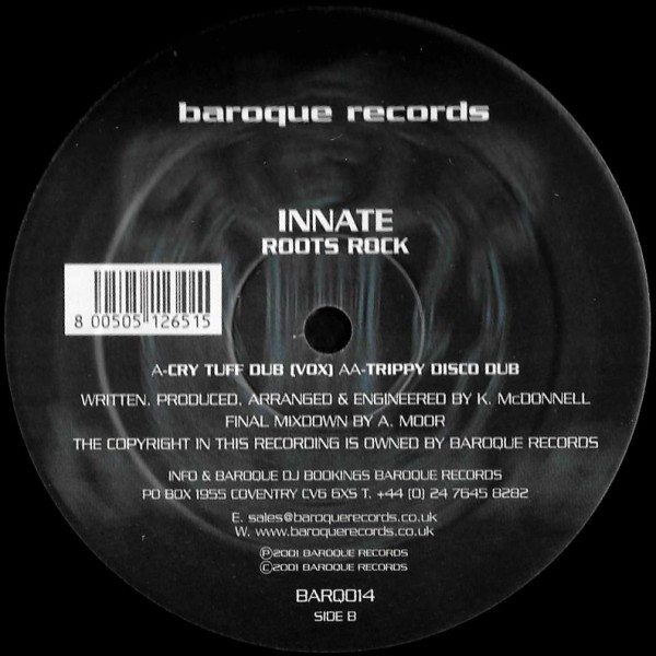 Innate - Roots Rock - Used Vinyl Record 12" image 2