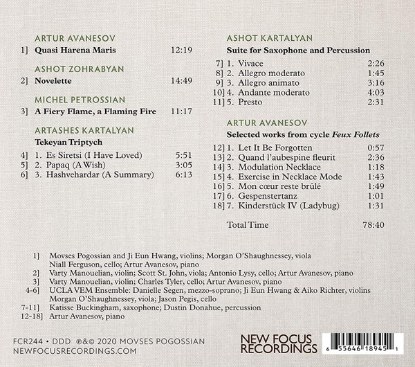 Various - Modulation Necklace: New Music From Armenia - Used CD image 2