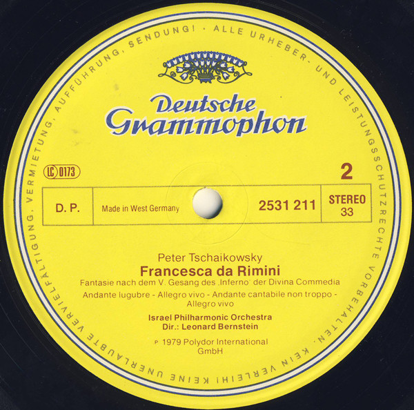 Pyotr Ilyich Tchaiko - Romeo Und Julia • Francesca Da Rimini - Used image 4